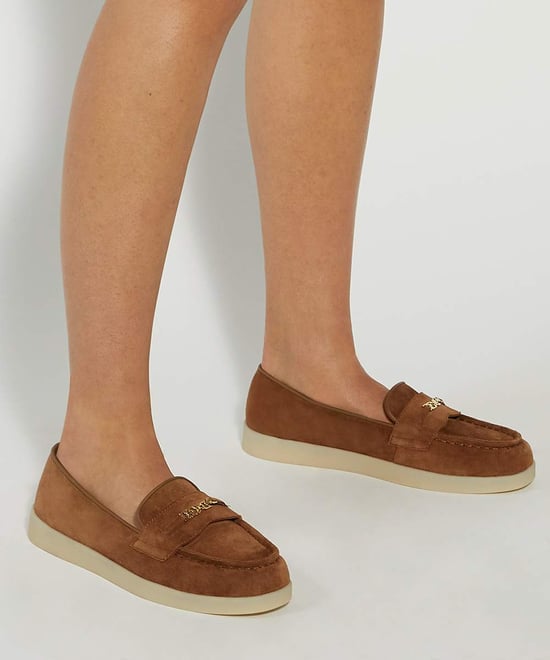 Dune Ladies Graciela - Suede Snaffle Trim Casual Loafers - Image 3
