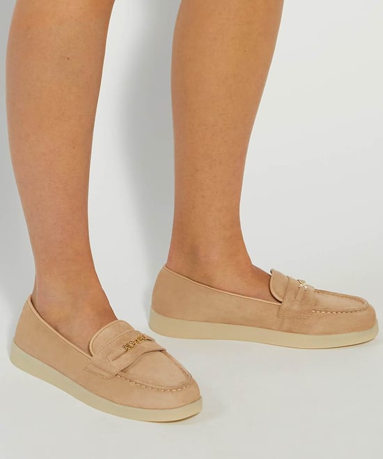 Dune Ladies Graciela - Suede Snaffle Trim Casual Loafers - Image 3