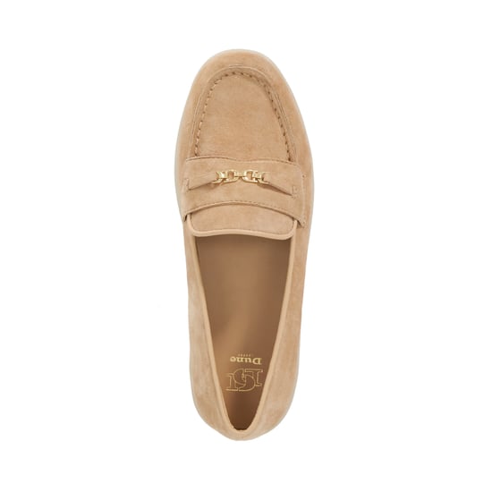 Dune Ladies Graciela - Suede Snaffle Trim Casual Loafers - Image 4