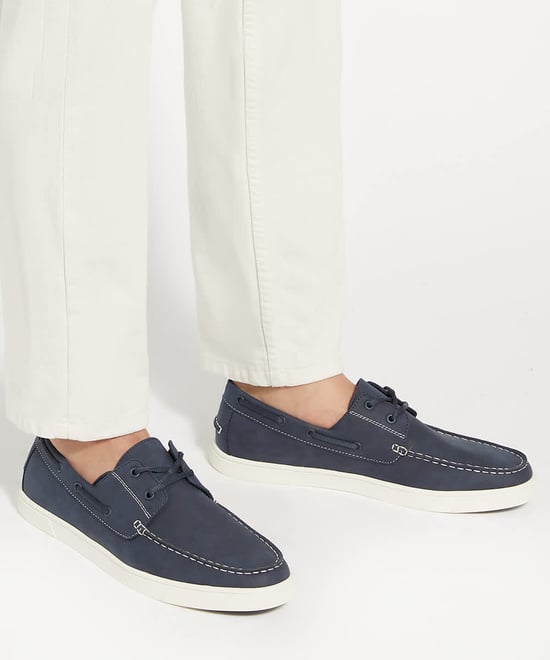 Dune Mens Blizard - Lace-Up Boat Shoes - Image 3
