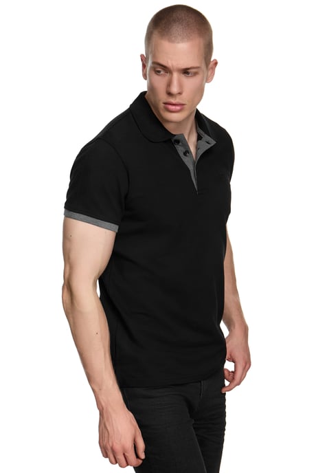 Contrast Polo Piqué Shirt Normale Pasvorm - Image 5
