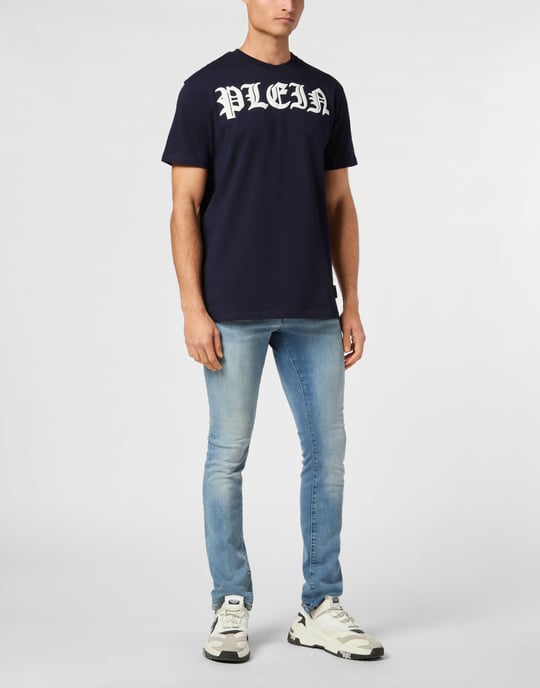 T-Shirt Ronde Hals Gothic Plein - Image 4