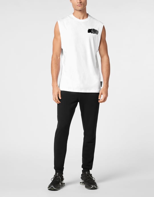 T-shirt med rund halsringning - Image 4
