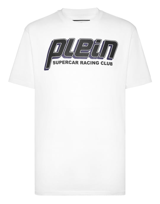 T-shirt med rund hals, kortärmad, Racing Club - Image 1