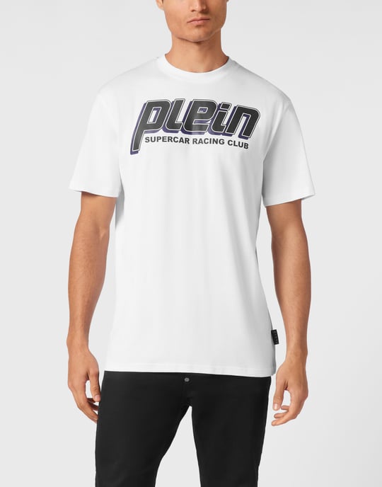T-shirt med rund hals, kortärmad, Racing Club - Image 2