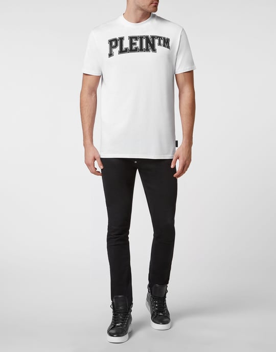 T-shirt med rund halsringning - Image 4
