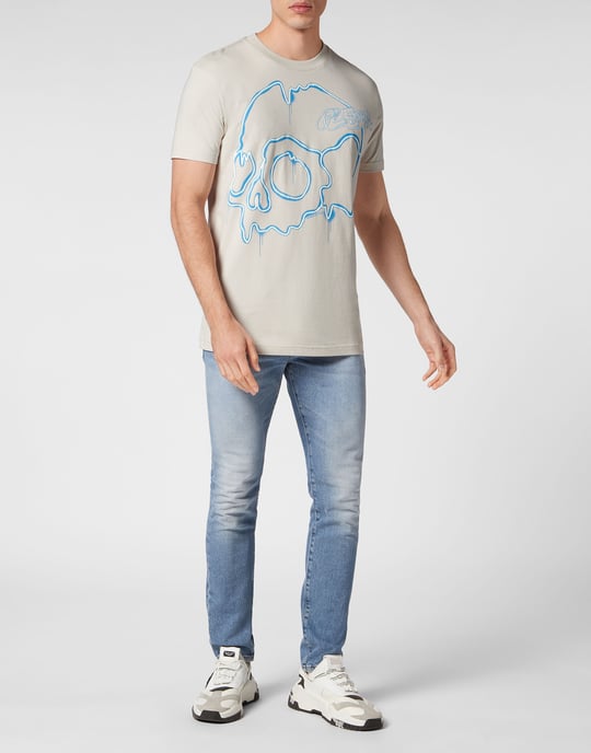 T-Shirt Ronde Hals Skull - Image 4