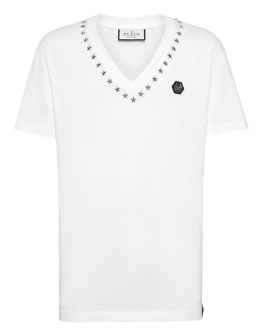 T-shirt med V-ringning - Image 1