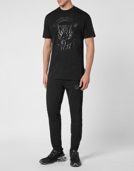 T-shirt Rund Halsad Kolfiber Tiger - Image 4