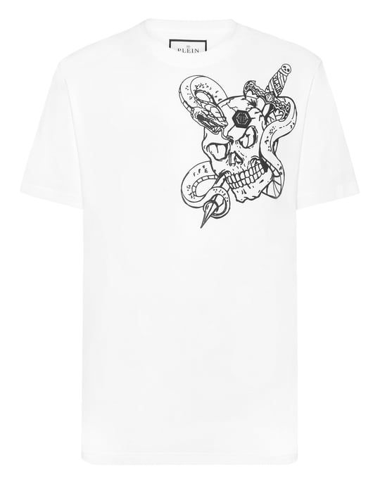 T-shirt Rund Halsad Orm - Image 1