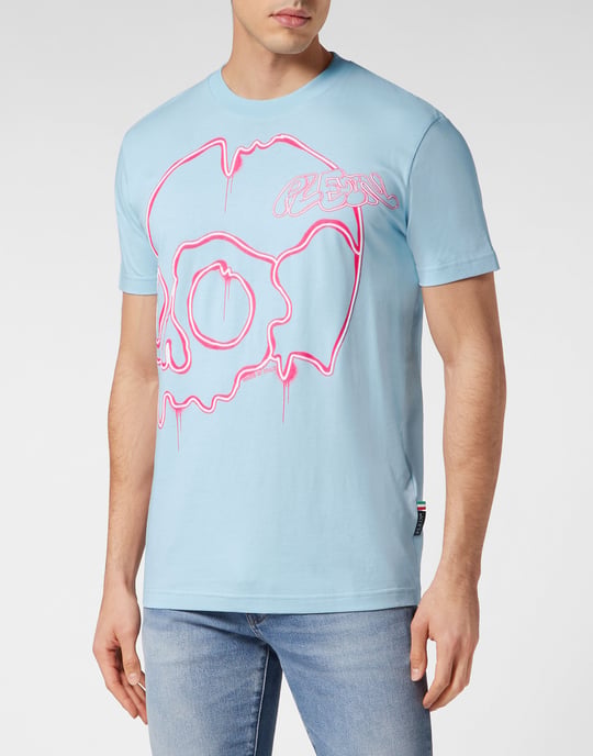 T-Shirt Round Neck Skull - Image 2