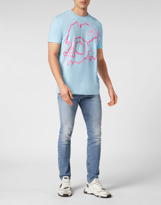 T-Shirt Round Neck Skull - Image 4