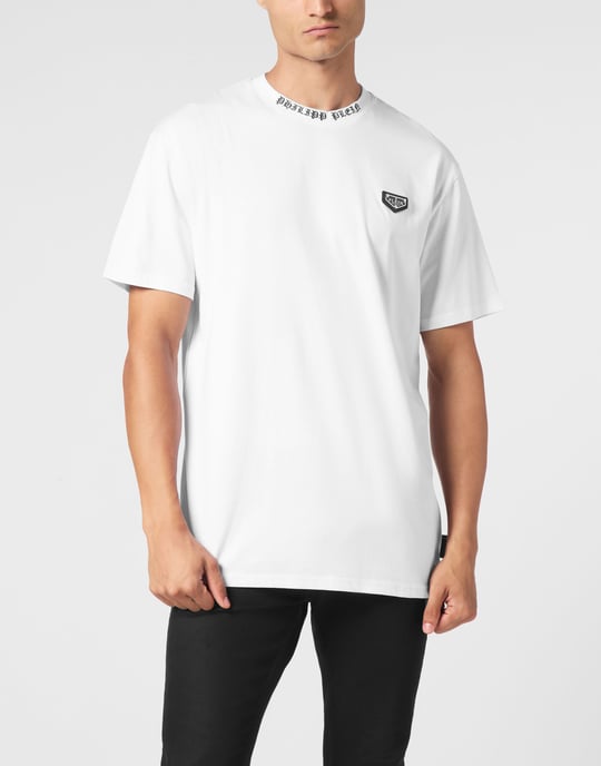 T-shirt med rund halsringning - Image 2