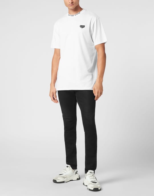 T-shirt med rund halsringning - Image 4