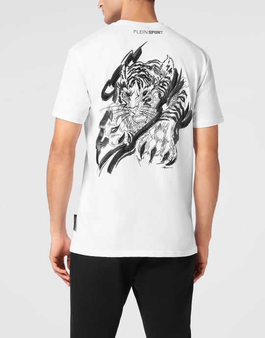 T-shirt Rund Hals Tiger - Image 5