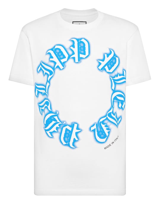T-shirt Rund Hals Gotisk Plein - Image 1
