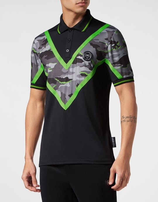 T-Shirt Round Neck Camouflage - Image 2