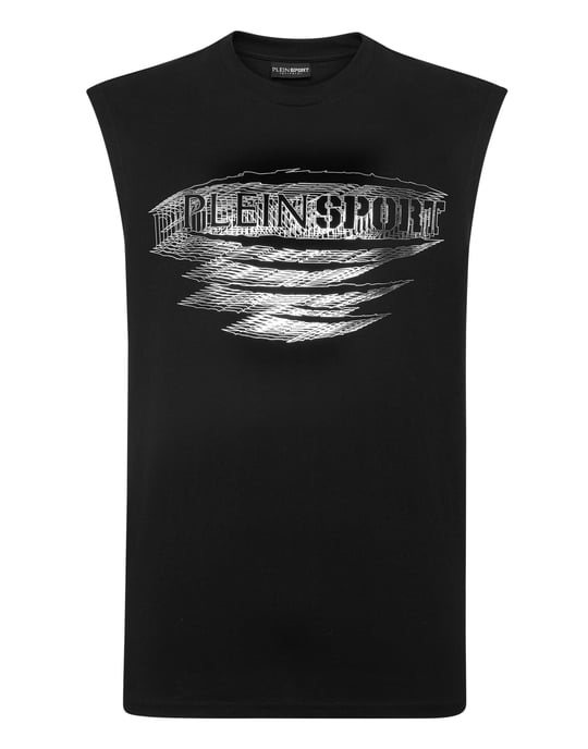 T-shirt med rund halsringning - Image 1