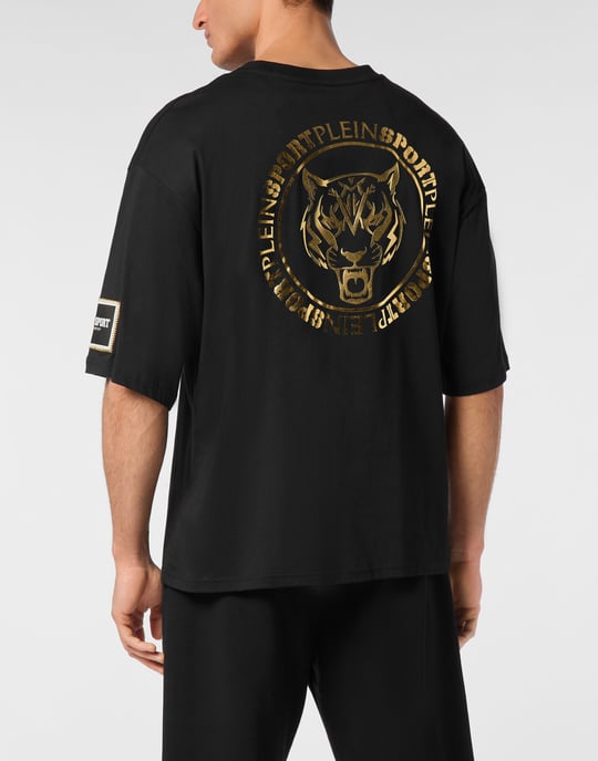 T-Shirt Round Neck Ss Label - Image 2
