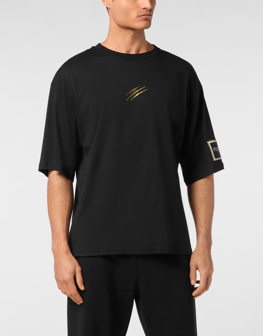T-Shirt Round Neck Ss Label - Image 3