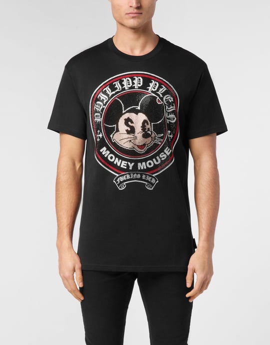 T-shirt med rund halsringning - Image 2