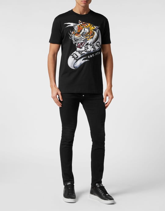 T-Shirt Ronde Hals Tattoo - Image 4