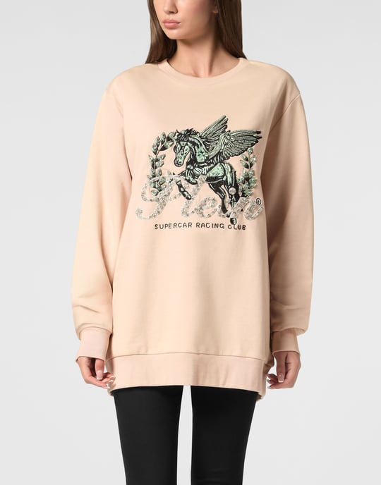Pullover Round Neck Ls Unicorn - Image 2