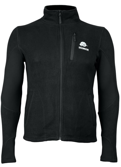 Heren Fusion Fleece Jacket Wandeljack Zwart - Image 4