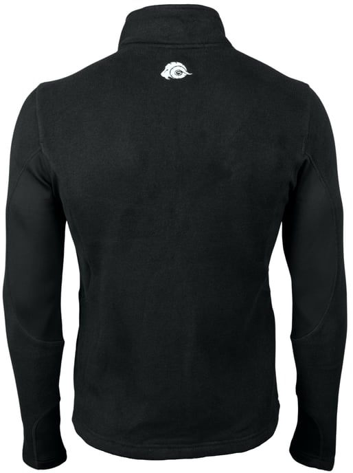 Dames Fusion Fleece Jacket Wandeljack Zwart - Image 2