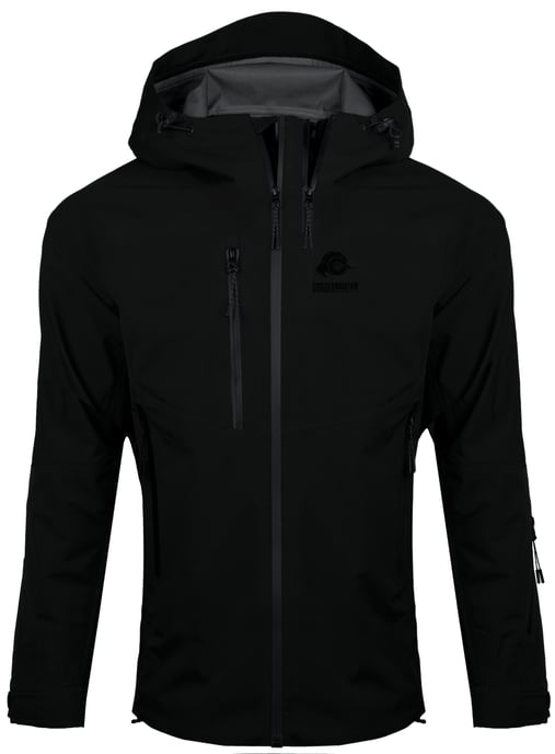 Dames Wandeljack 3-Laags Hardshell Zwart - Image 3