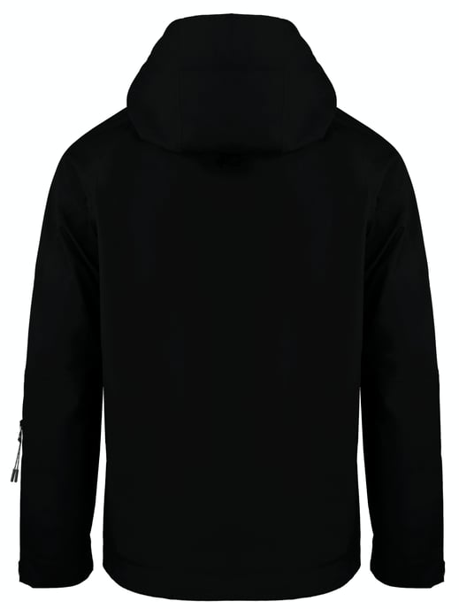 Heren 3-Laags Hardshell Wandeljack Zwart - Image 2