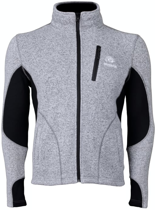 Heren Fusion Fleecejack Wandeljack Grijs - Image 4