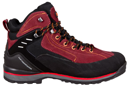 Trekking- en Wandelschoenen voor Heren en Dames, Suède Rood - Image 5