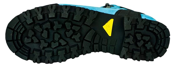 Dames Wandelschoenen Leer Blauw - Image 3
