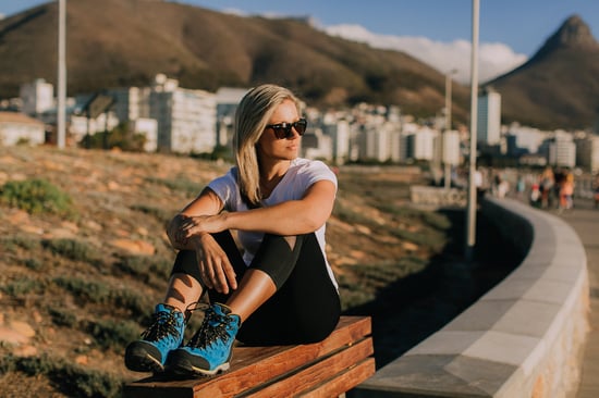 Dames Wandelschoenen Leer Blauw - Image 6