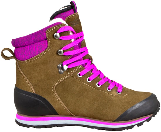 Trekking- en Wandelschoenen voor Dames met Wollen Winterlaarzen Bruin - Image 4