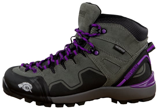 Trekking- en Wandelschoenen voor Dames, Suède, Grijs - Image 2