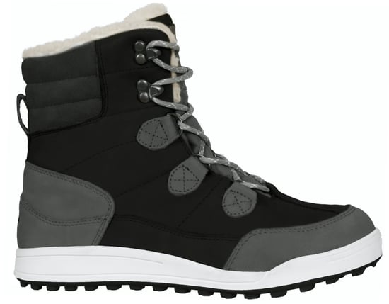 Dames Bontlaarzen met Lamswollen Winterlaarzen Zwart - Image 3