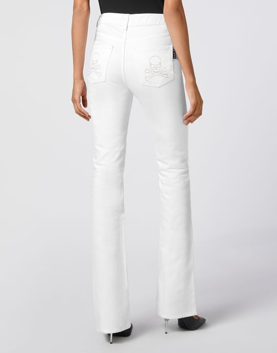 Jeans Flare Fit Skull - Image 5