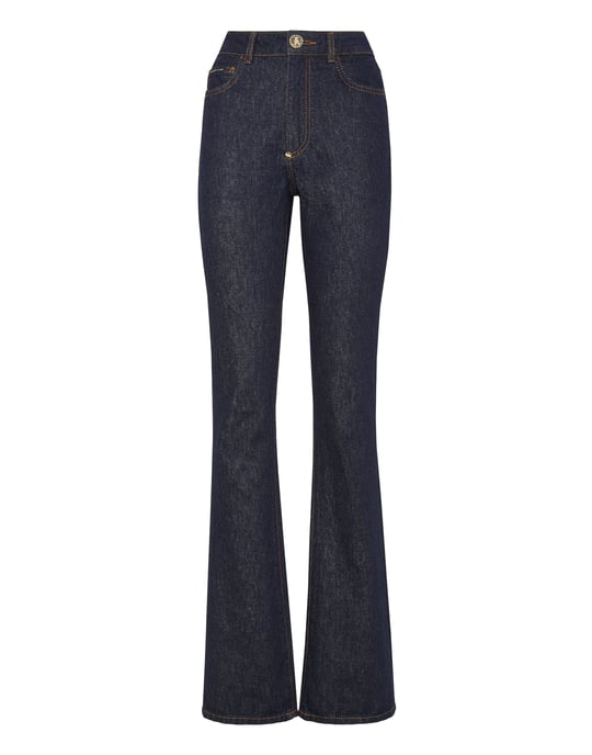 Jeans Flare Fit Skull - Image 1