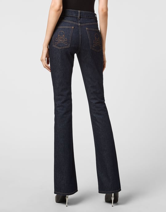 Jeans Flare Fit Skull - Image 5