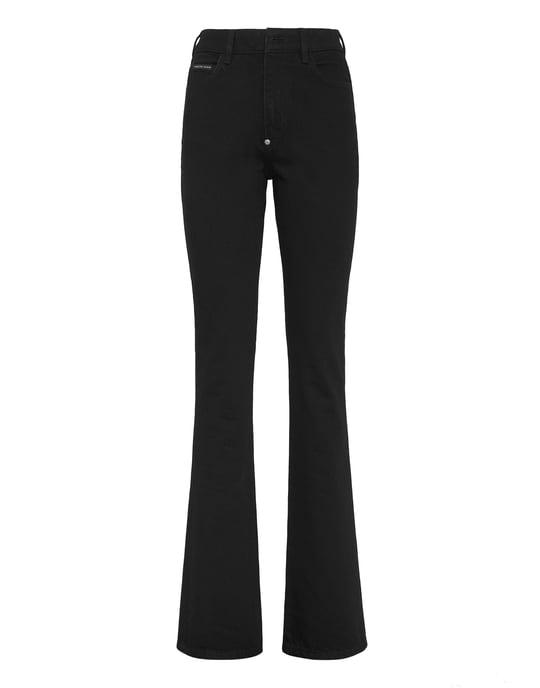 Jeans Flare Fit Skull - Image 1