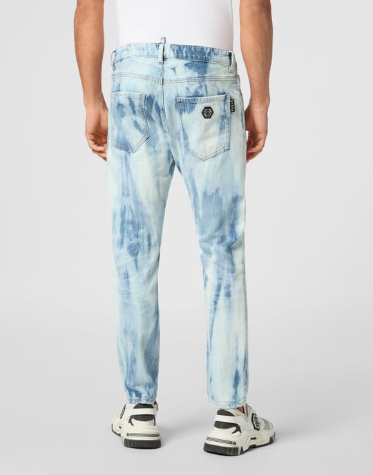 Denim Skinny Fit Trousers - Image 5