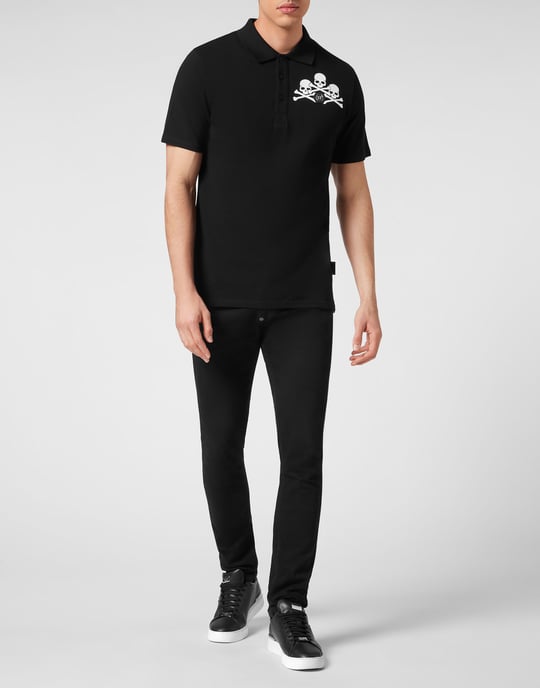 Poloshirt Skull - Image 4