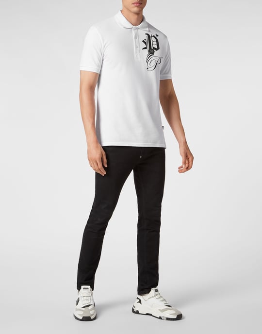Poloshirt Gothic Plein - Image 4