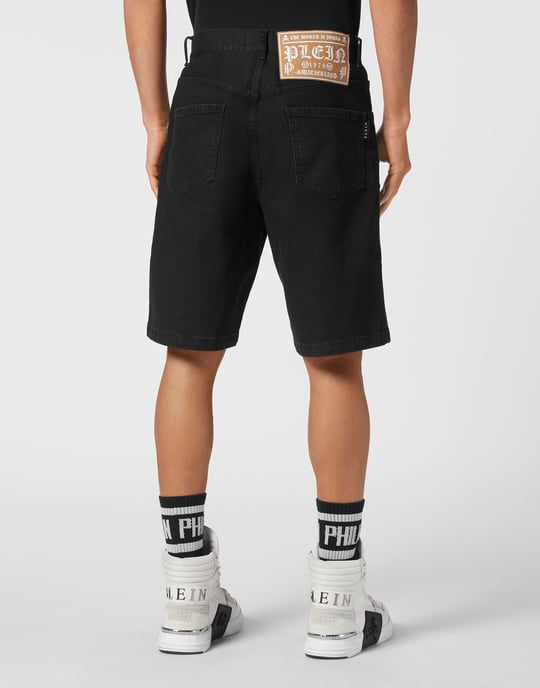 Denim Shorts Skull&Bones - Image 3