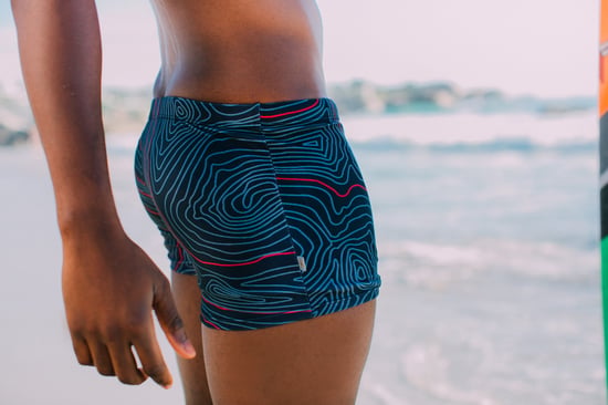 Zwemshorts voor Heren, Strakke Gestreepte Boxershorts - Image 3