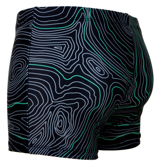 Zwemshorts voor Heren, Strakke Gestreepte Boxershorts - Image 5