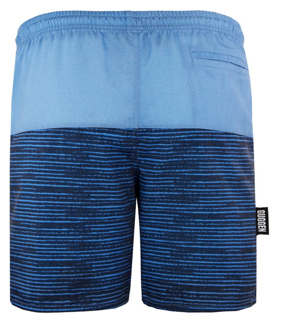 Zwemshort voor Heren met Patroonstrepen Groen Zwart - Image 6