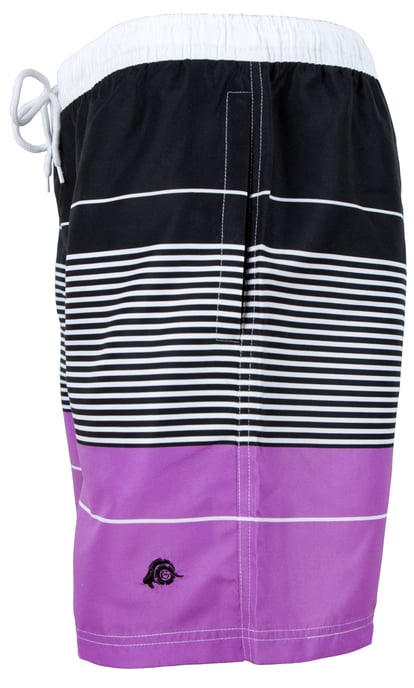 Zwemshort voor Heren met Patroonstrepen Paars - Image 6